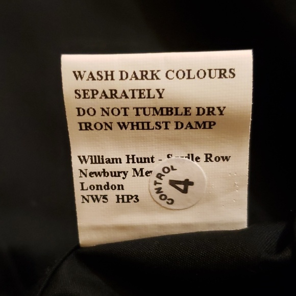 BNWoT William Hunt Covered Placket Dress Shirt - Picture 3 of 3